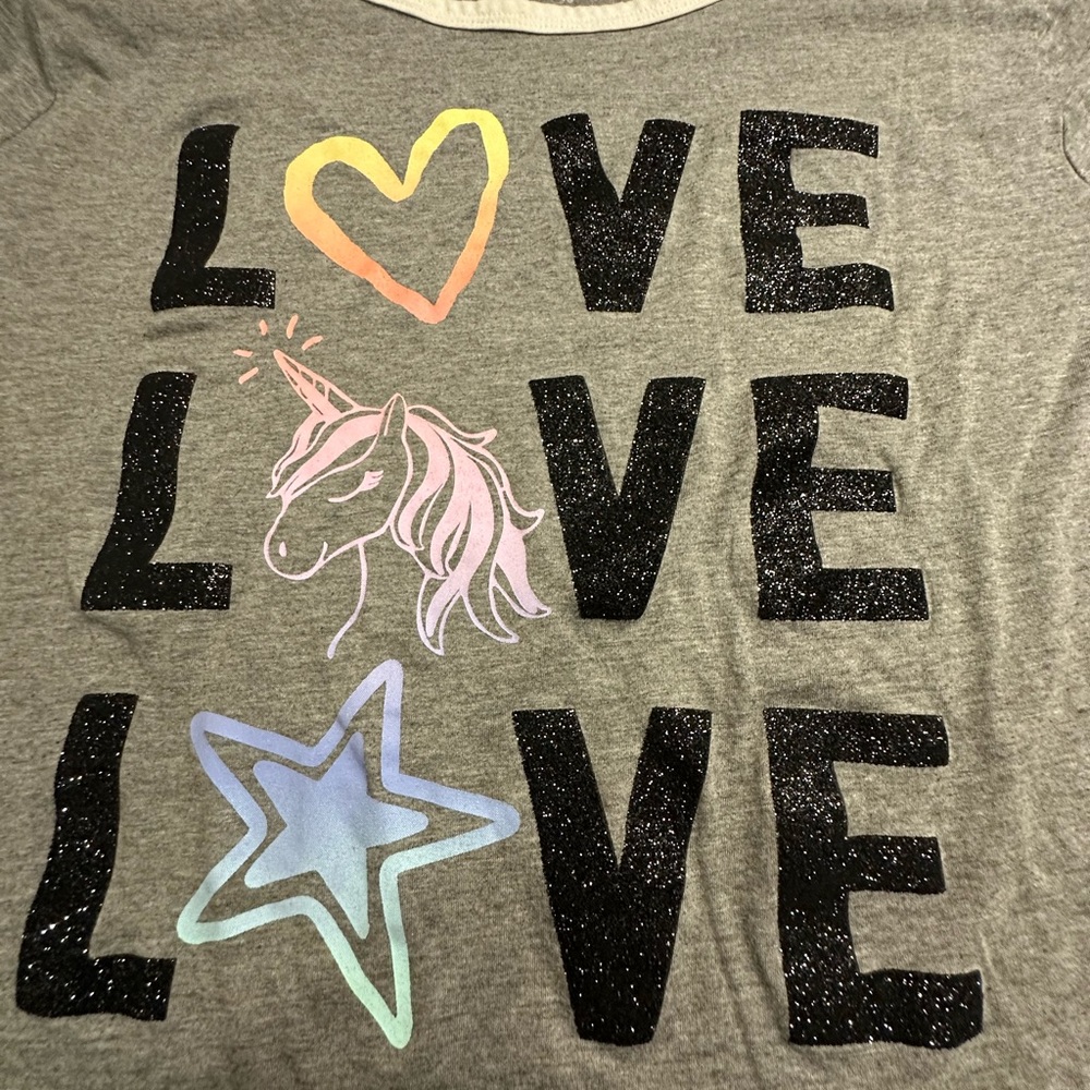 Justice Gray Long Sleeve Top 14/16